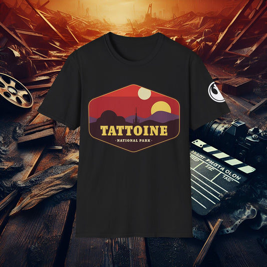 Tattoine National Park T-Shirt | Fan Apparel, Unisex Graphic Tee, Sci-Fi Gift, Geeky Fashion, Adventure Shirt