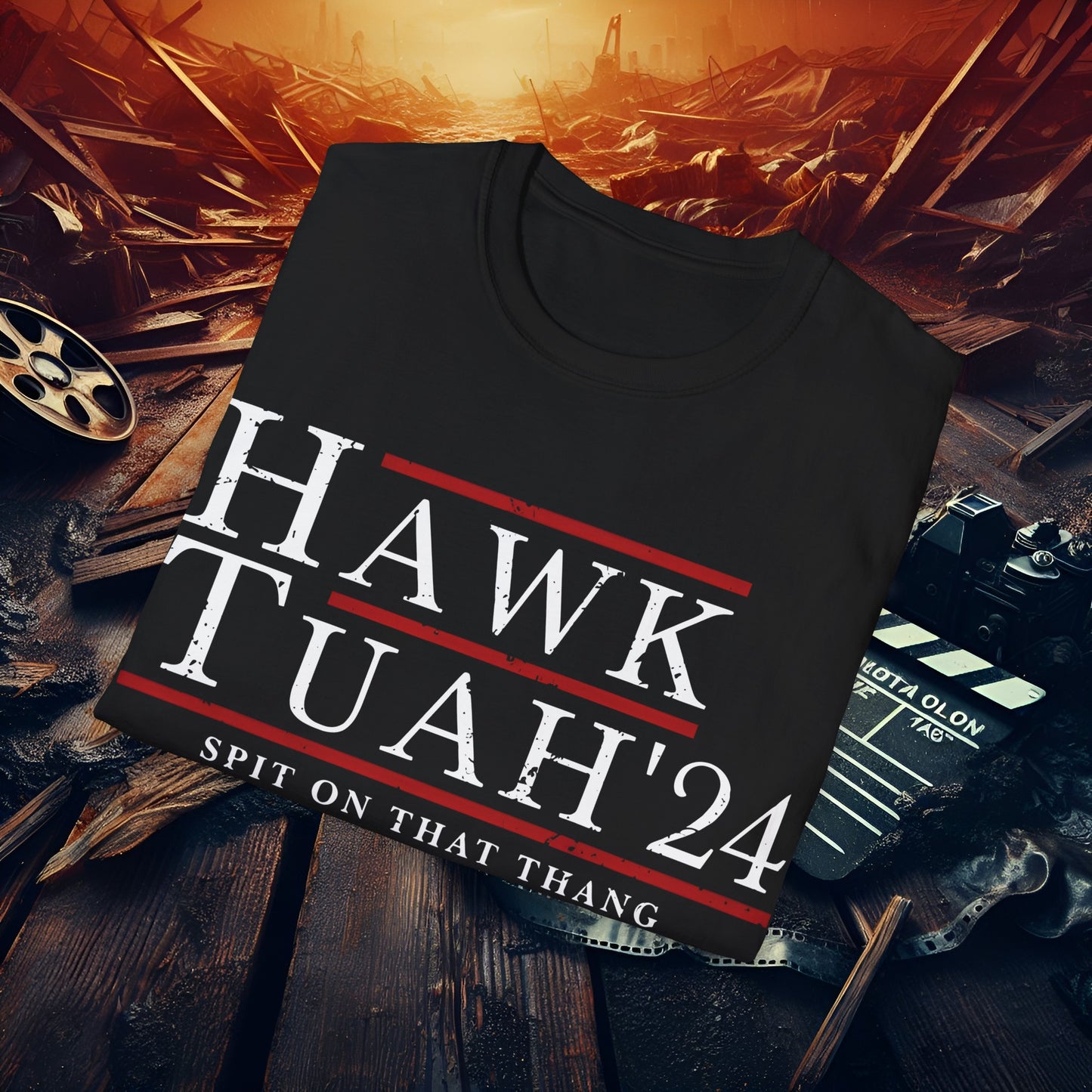 Hawk Tuah 24 Unisex Softstyle T-Shirt