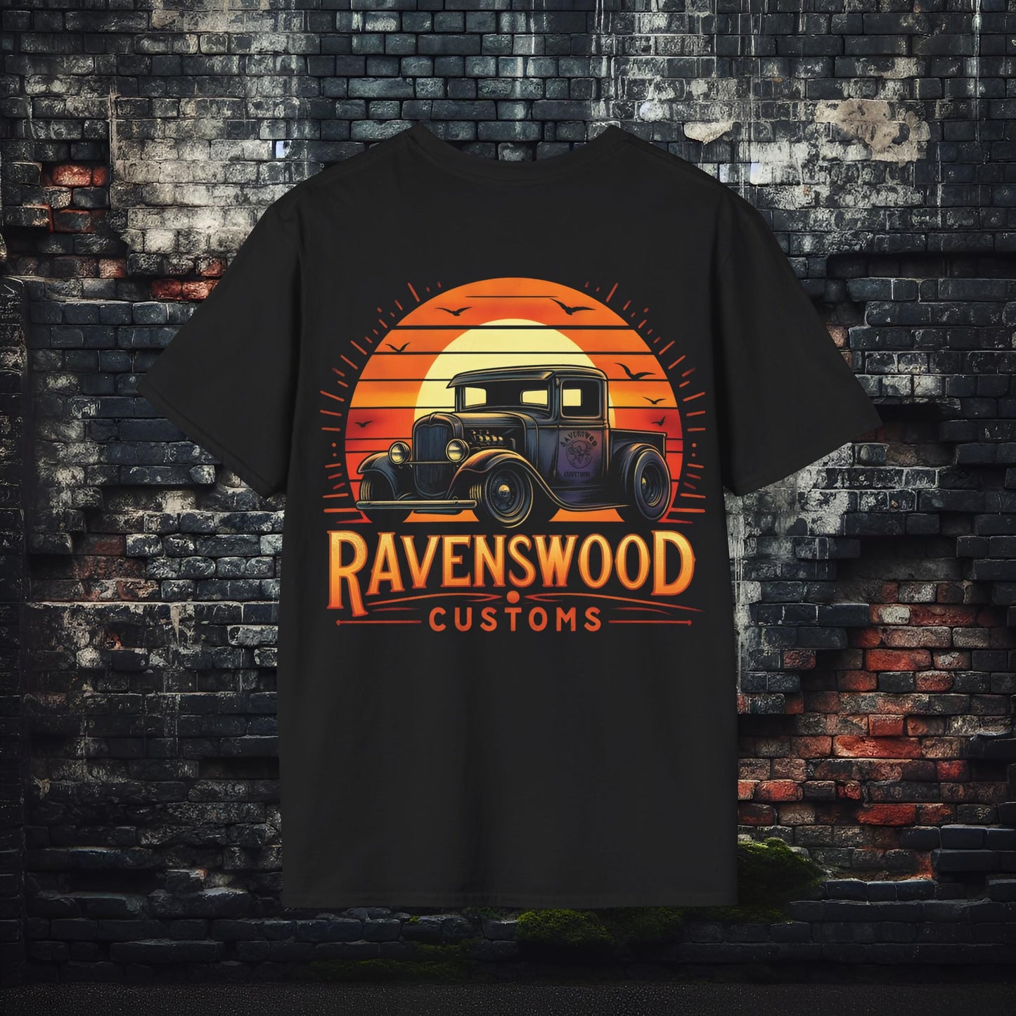 RC Sunset Rod 1 Unisex Softstyle T-Shirt