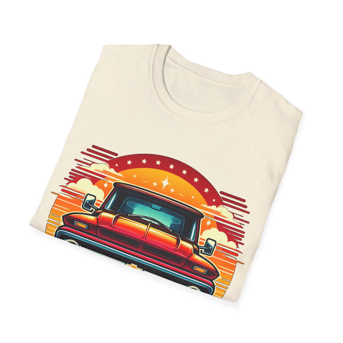 Toon Chevy 1 Unisex Softstyle T-Shirt