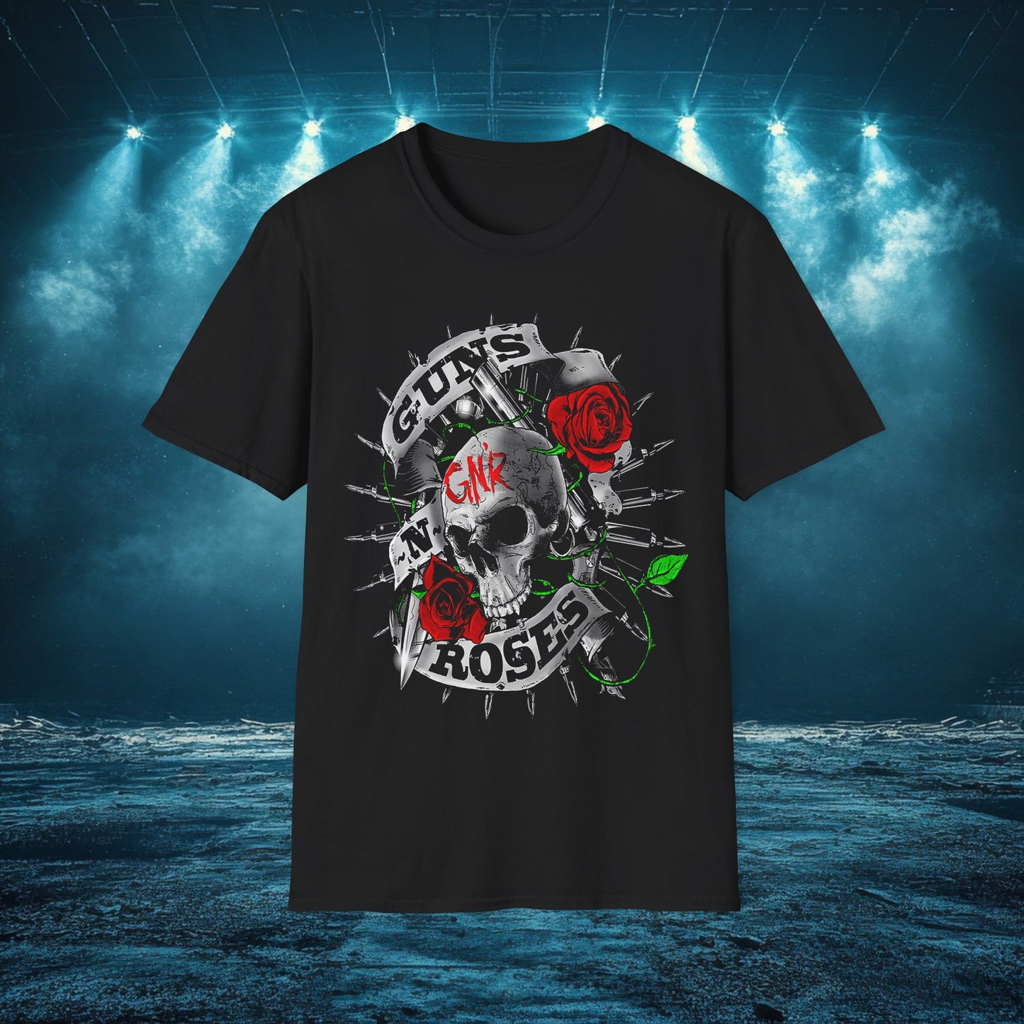 Guns N Roses 6 Unisex Softstyle T-Shirt