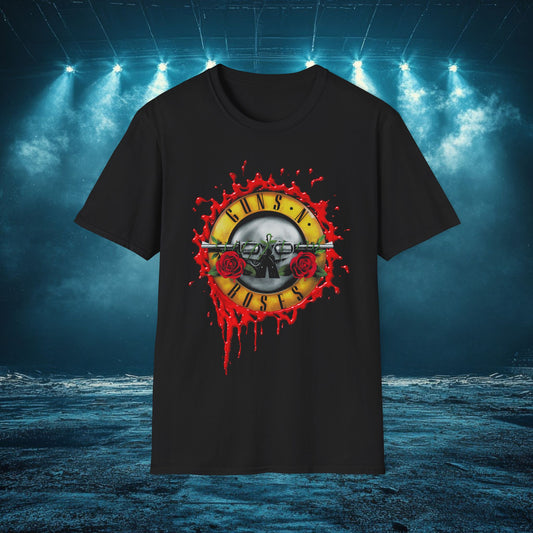 Guns N Roses 5 Unisex Softstyle T-Shirt