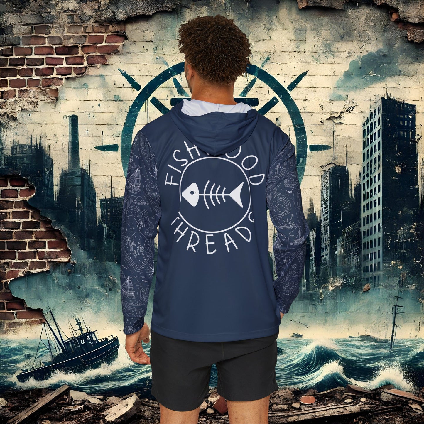Fishwood Threads Sports Hoodie - Perfect for Outdoor Enthusiasts