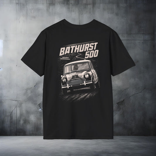 Morris Cooper S Vintage Race T-Shirt Classic Car Motorsport Graphic