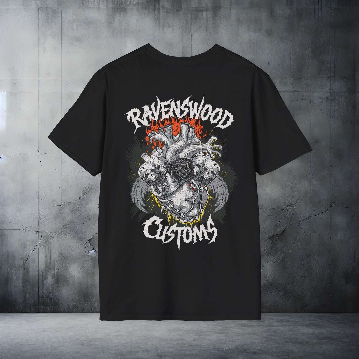 Ravenswood Customs Heart of Skulls 1 Graphic T-Shirt