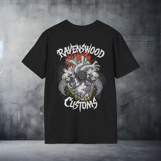 Ravenswood Customs Heart of Skulls 1 Graphic T-Shirt