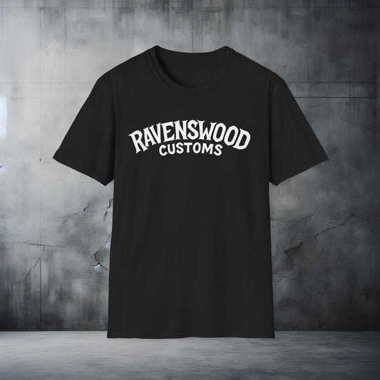 Ravenswood Customs Blue Falcon Graphic Car T-Shirt, Automotive Apparel, Unisex Tee