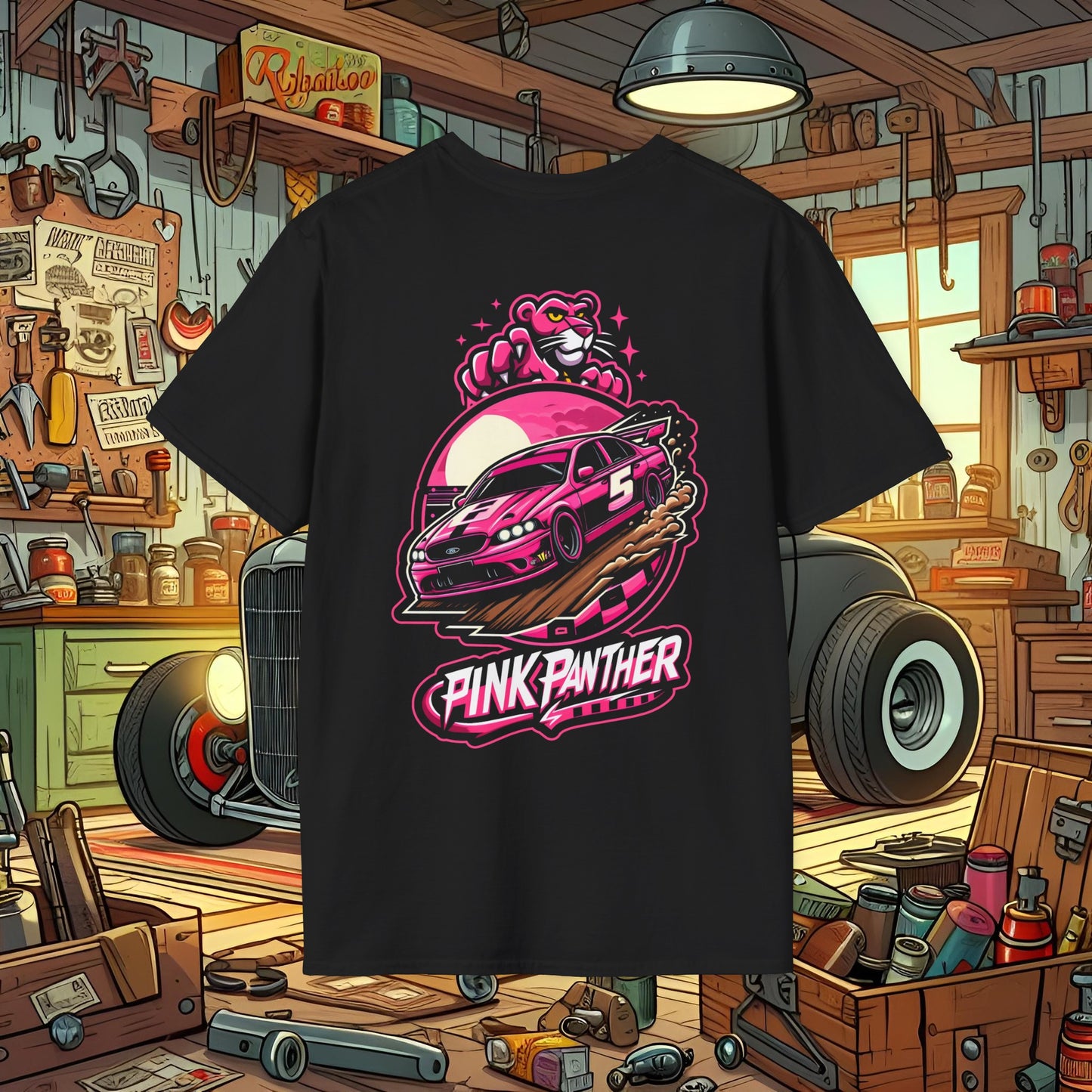 Pink Panther Unisex Softstyle T-Shirt