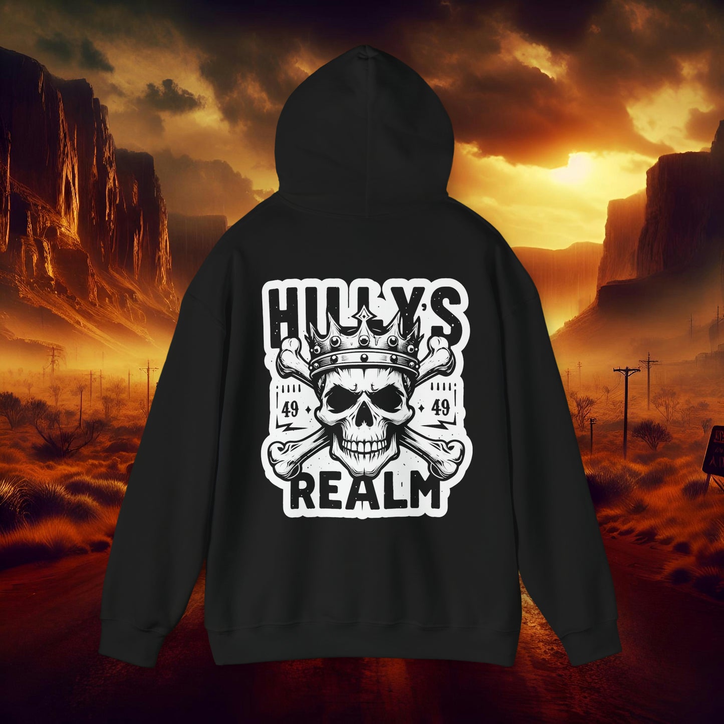 Hilly's Realm Unisex Heavy Blend™ Hooded Sweatshirt