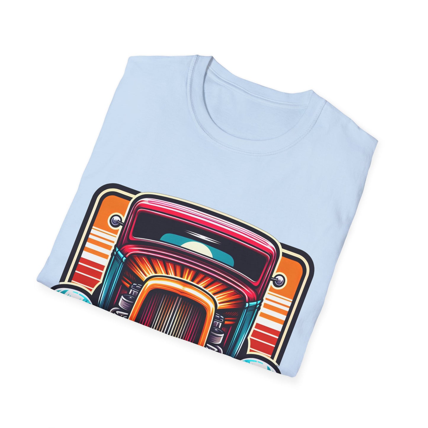 Toon Hot Rod 3 Unisex Softstyle T-Shirt