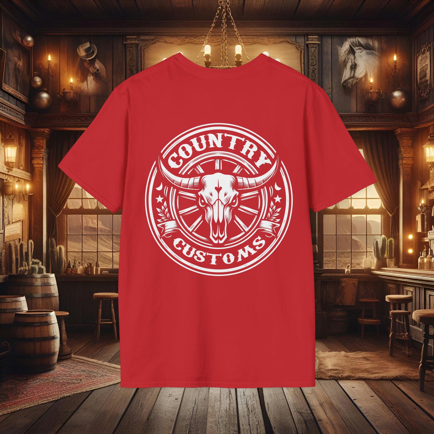 Country Customs Unisex Softstyle T-Shirt