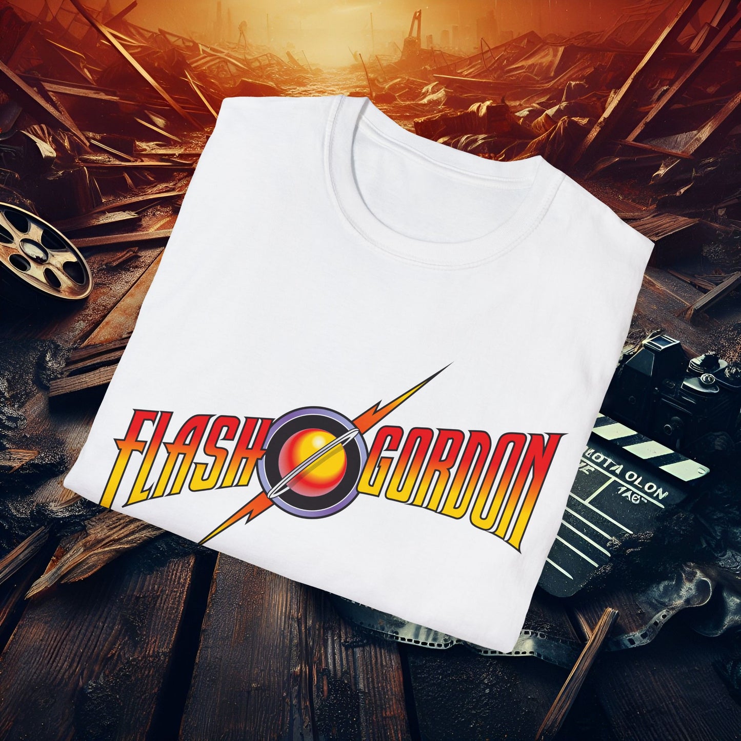 Flash Gordon Unisex Softstyle T-Shirt