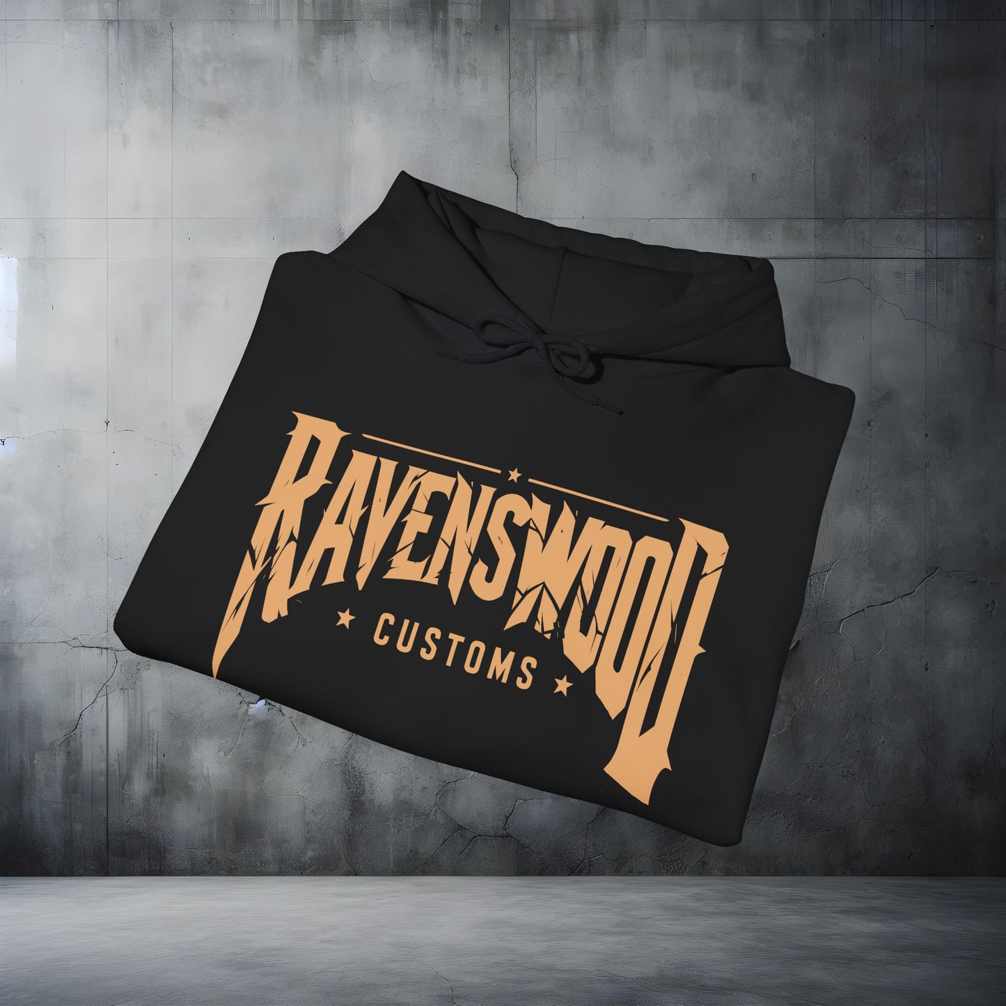 Ravenswood Customs Skull Vtwin Unisex Heavy Blend™ Hooded Sweatshirt