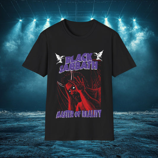 Master of Reality Unisex T-Shirt, Softstyle Tee, Dark Fantasy Shirt, Art Tee for Music Lovers, Perfect for Gifts