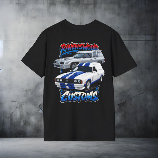 Ravenswood Customs Ford Panel Vans Graphic Tee