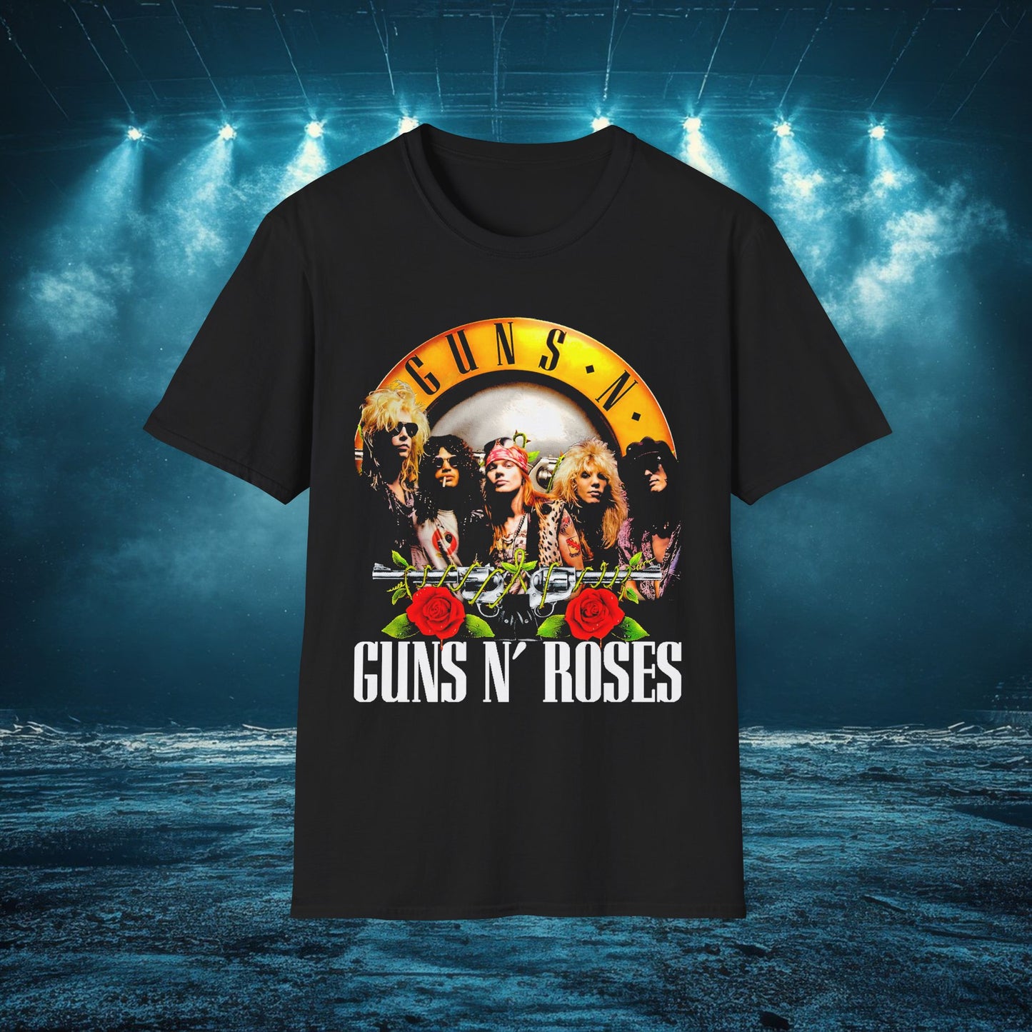 Guns N Roses 9 Unisex Softstyle T-Shirt