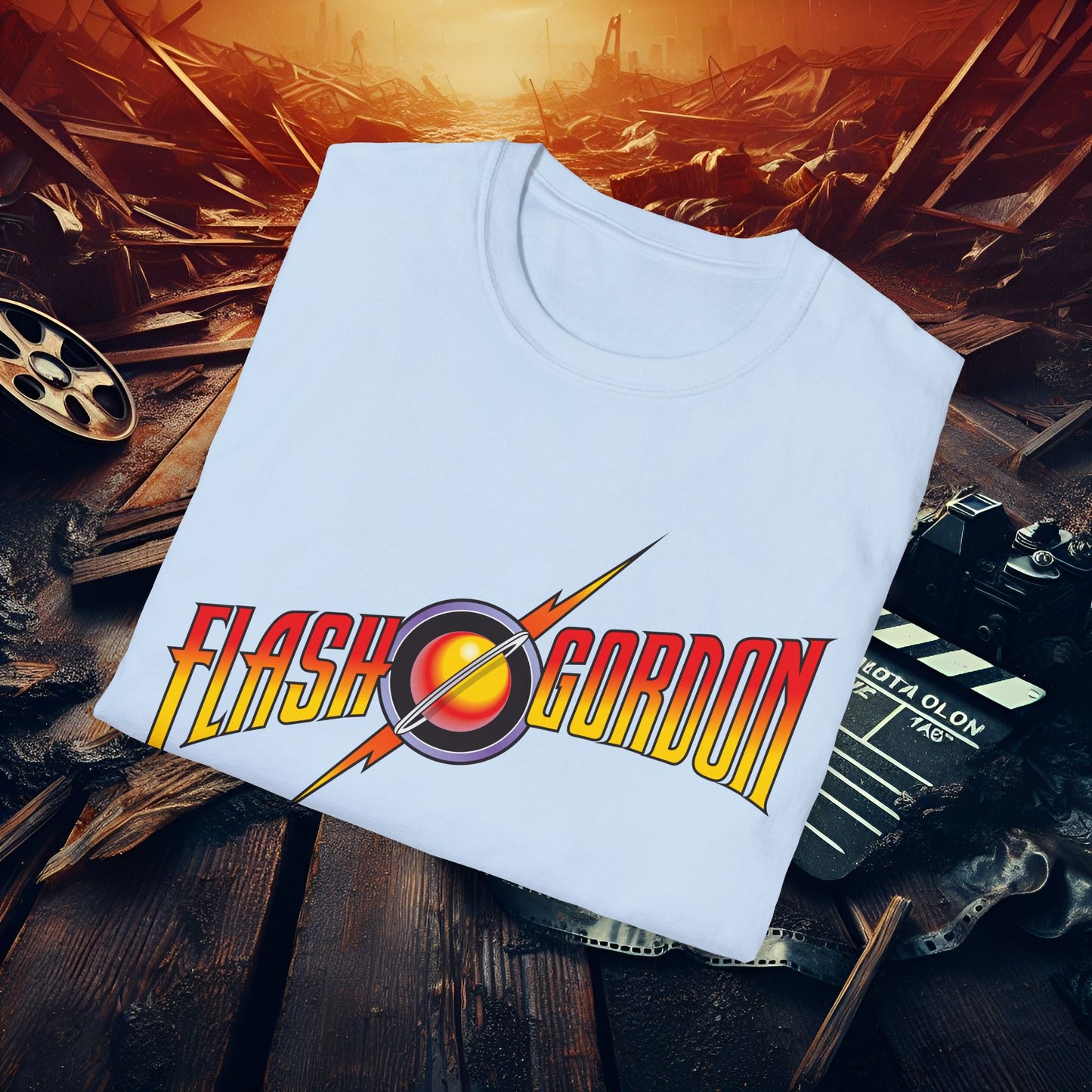 Flash Gordon Unisex Softstyle T-Shirt