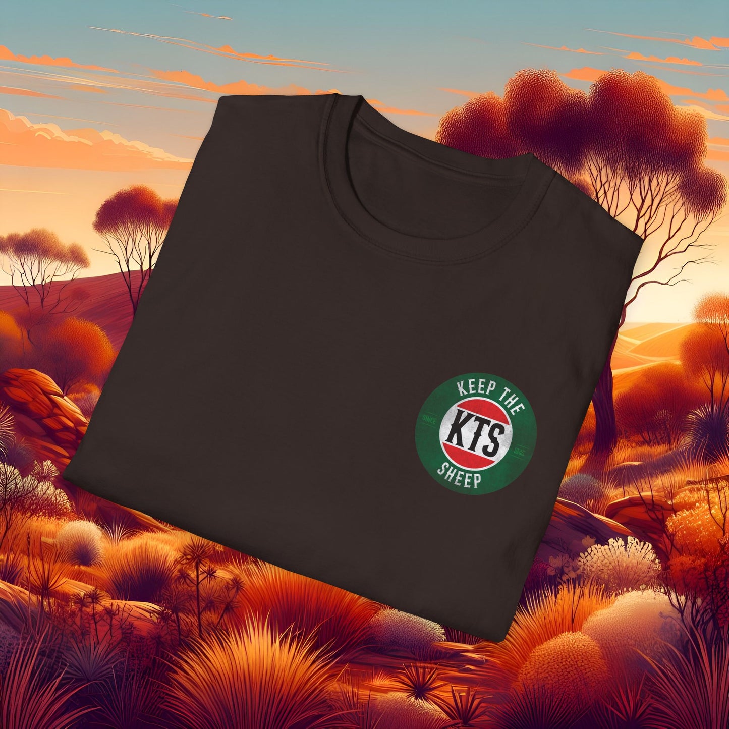 Keep the Sheep #keepthesheep Unisex Softstyle T-Shirt - Bold Graphic Tee for Keep the Sheep movement