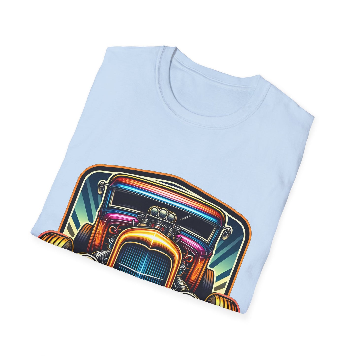 Toon Hot Rod 2 Unisex Softstyle T-Shirt