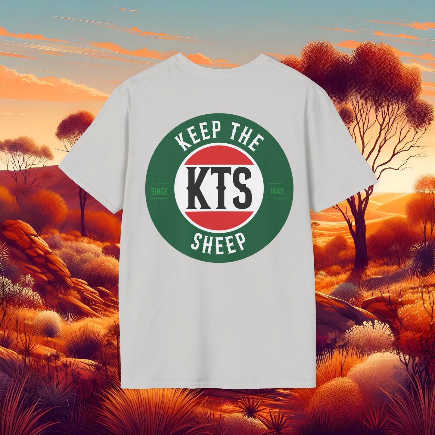 Keep the Sheep #keepthesheep Unisex Softstyle T-Shirt - Bold Graphic Tee for Keep the Sheep movement