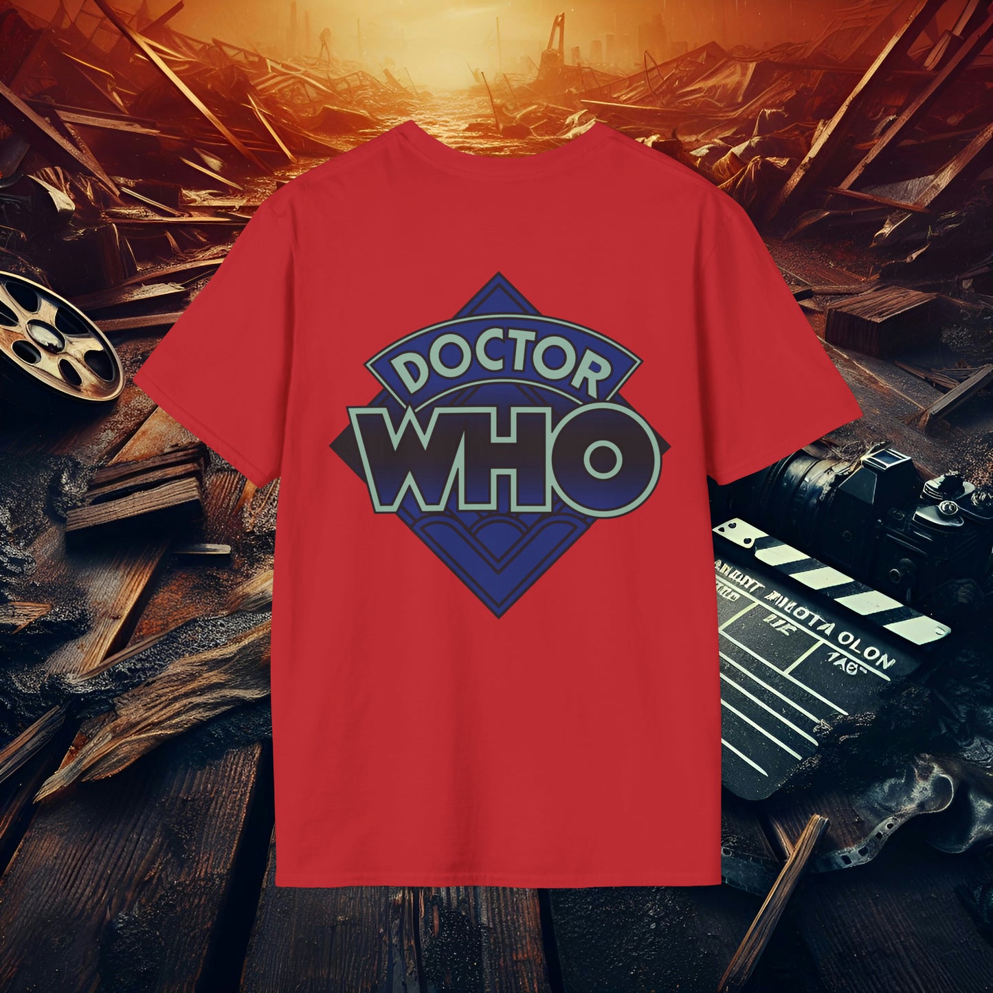 Dr Who Unisex Softstyle T-Shirt