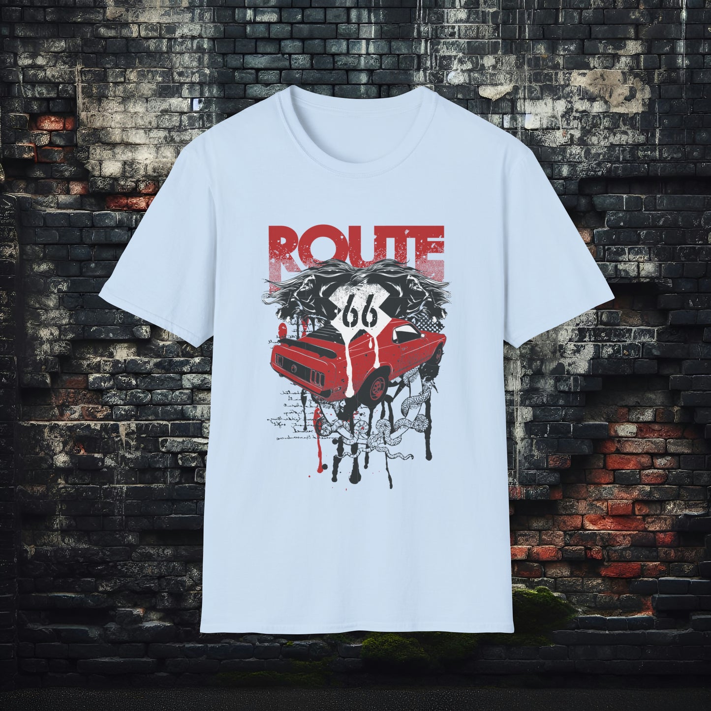 Route 66 Unisex Softstyle T-Shirt