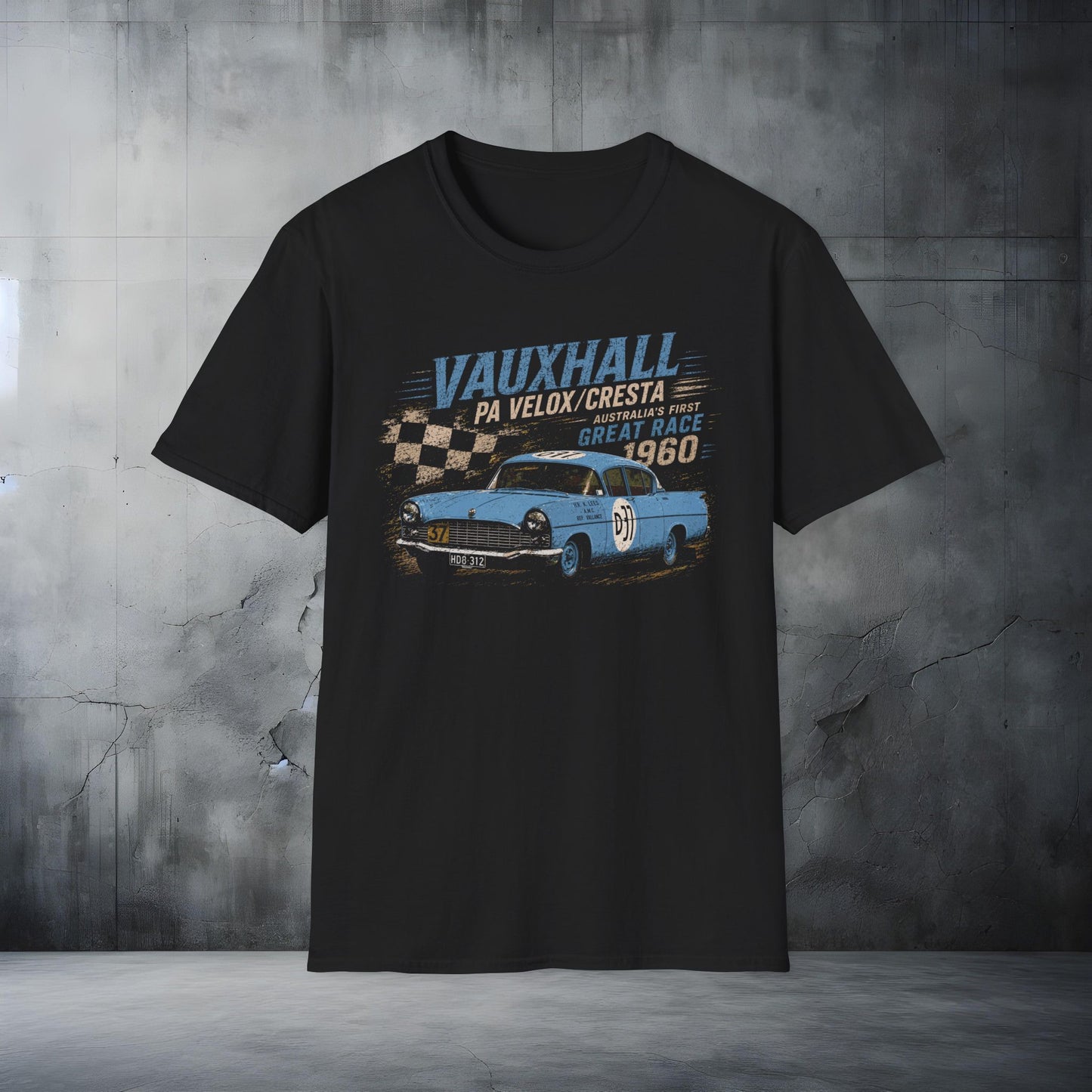 Vauxhall PA Velox/Cresta 1960 Vintage Race T-Shirt