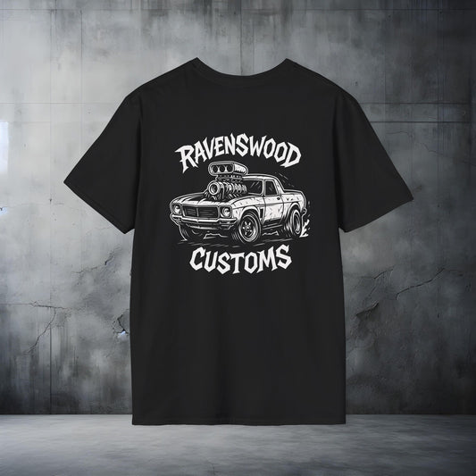 Ravenswood Customs HQ Ute T-Shirt | Unisex Softstyle Tee