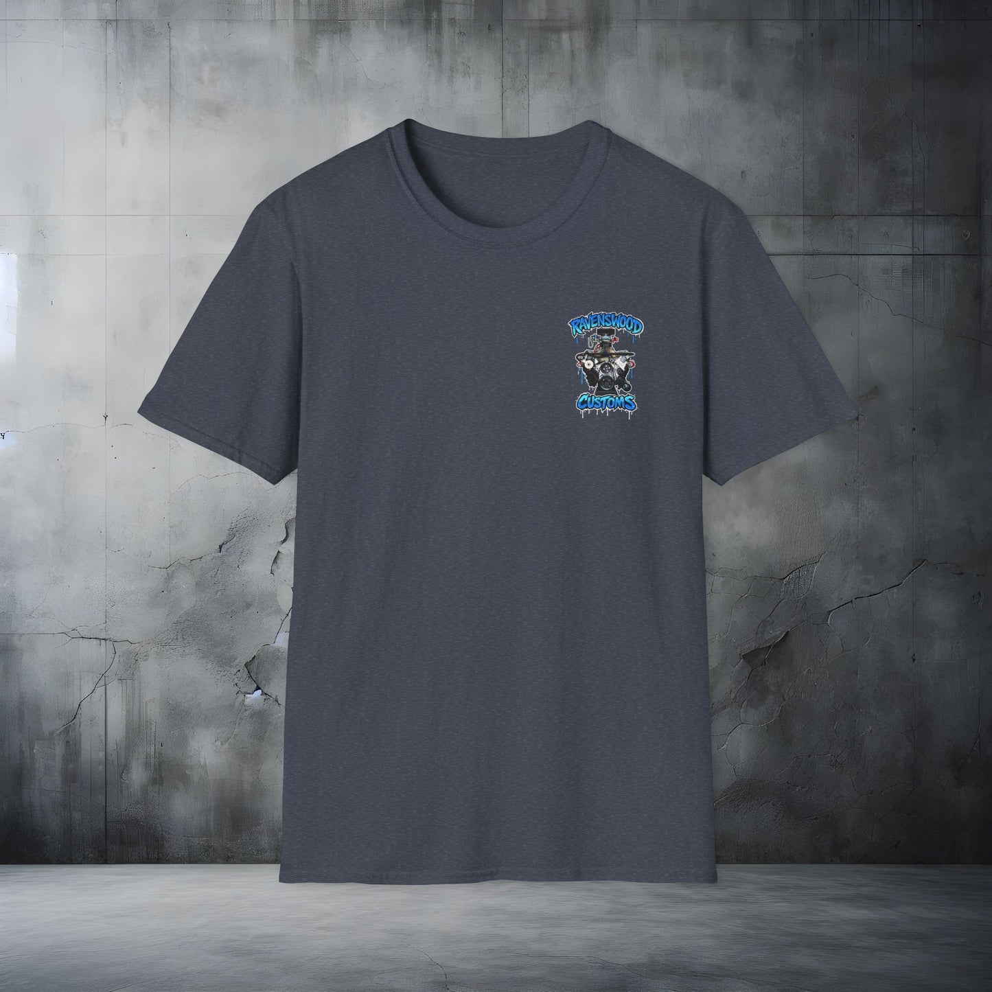 Ravenswood Customs 385ci Holden V8 Engine Graphic T-Shirt