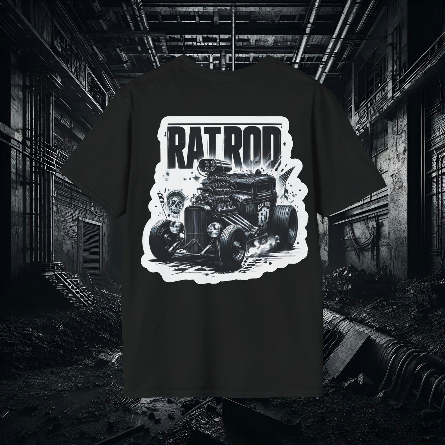 Rat Rod Unisex Softstyle T-Shirt