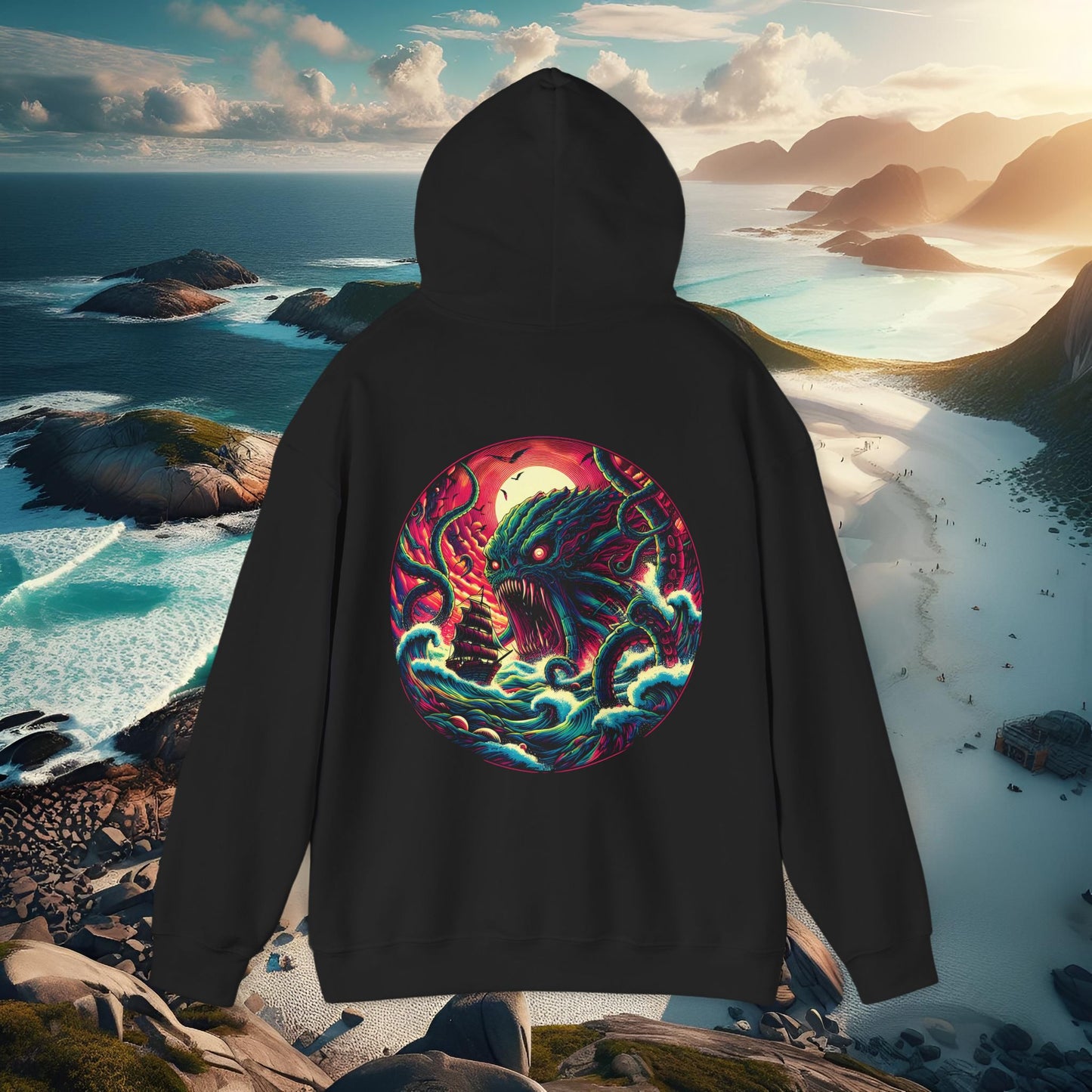 Fishwood Threads The Kraken unisex heavy blend hooded sweatshirt