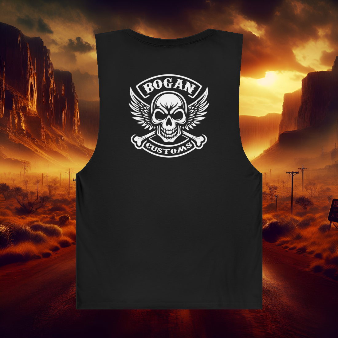 Bogan Customs Unisex Barnard Tank