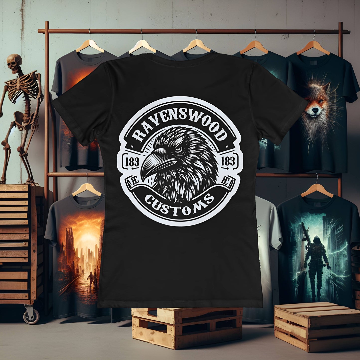 Ravenswood Customs The Boyfriend Tee for Women